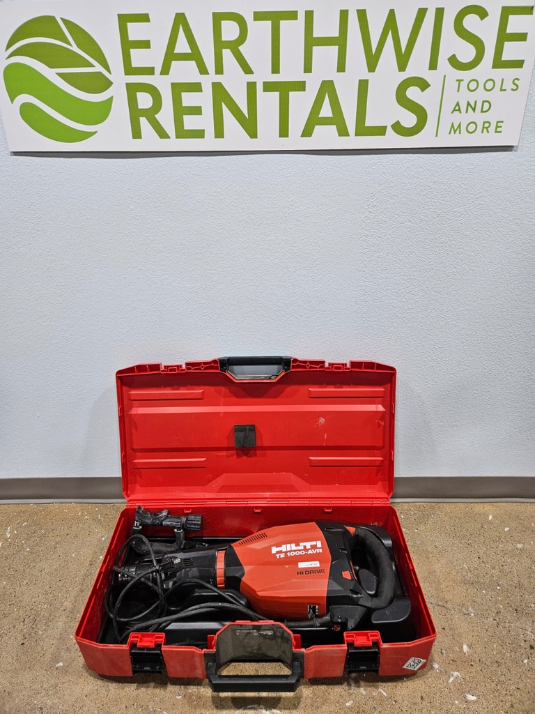  Hilti TE 1000-AVR Breaker Demolition Serial 17186