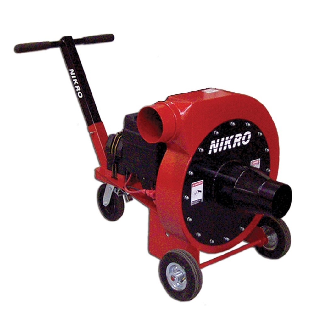 Attic Insulation Removal Vacuum Machine 14 HP Nikro  Serial Number: 5211517318 Includes: (5 Pcs Hose 6", 1 Pc Hose 4", 4 Connectors 6", 1 Connector 6" to 4", 12 Abrazaderas