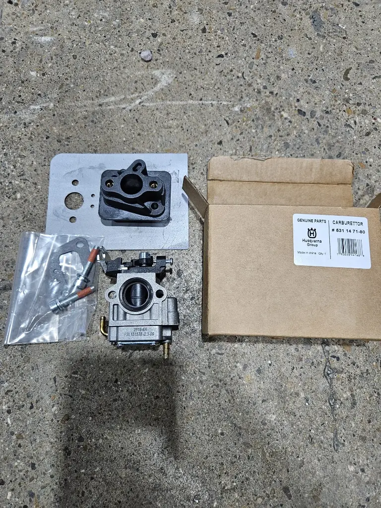 Carburetor 531147180 Genuine Husqvarna for Blower 150BT (2022-Present), 345BT
