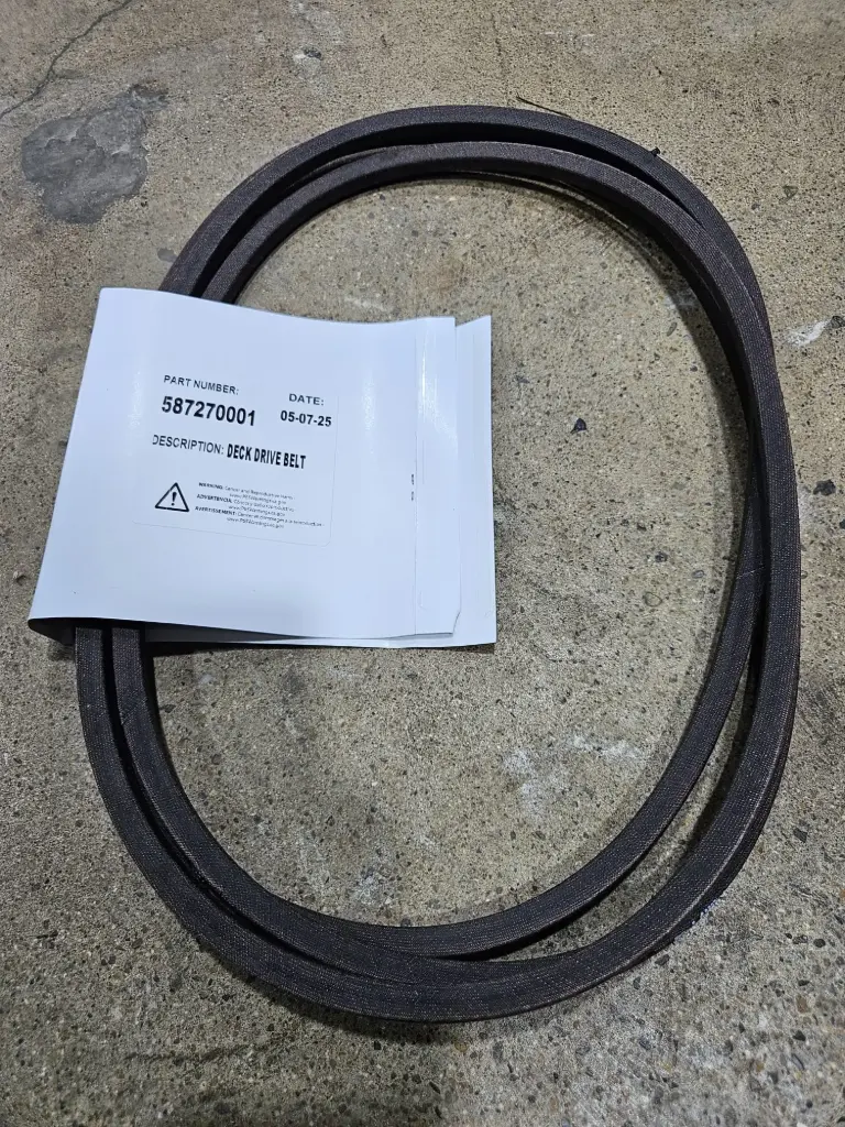Deck drive belt 42'' (587 27 00-01)