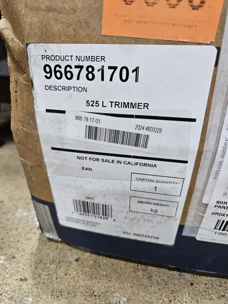Husqvarna String trimmer 525L SN 20244600029