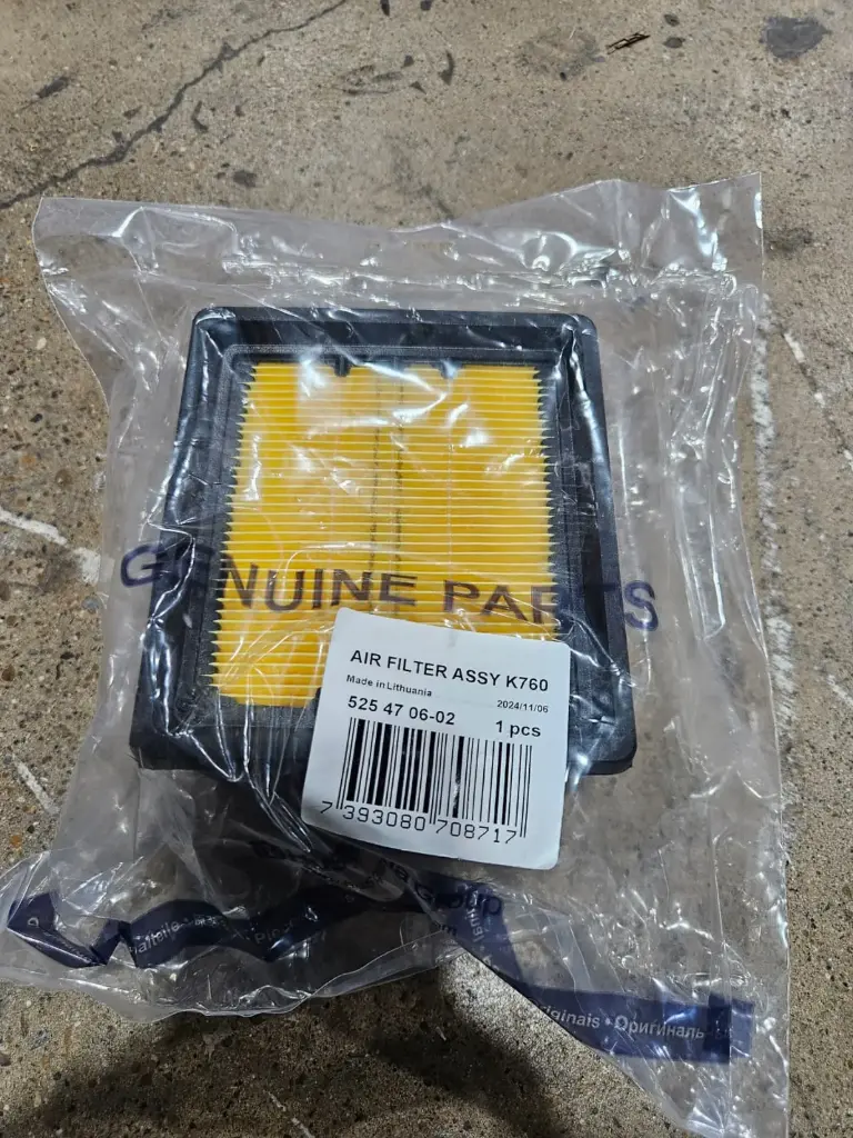 Air Filter Assy K760 525470602