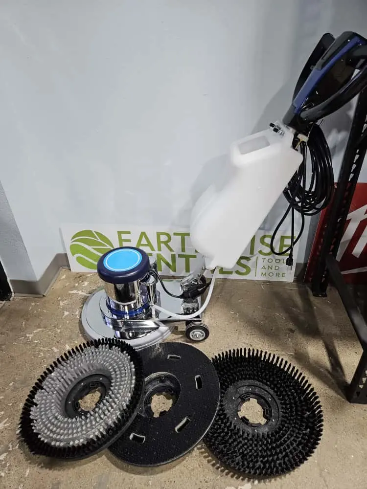 110V 18" Commercial Floor Scrubber Buffer Carpet Cleaner Polisher Cleaning Low Speed 175 RPM