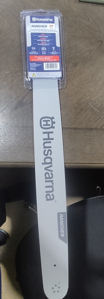 Chainsaw Guide Bar Husqvarna 24'' Rancher (X-Force)   for 455 Rancher and 460 Rancher (599807001)