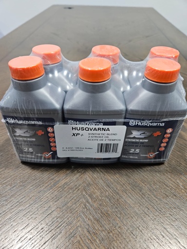 [598 68 21-02] Husqvarna XP+ 2-Stroke Oil 6.4oz 6-Pk #593152303