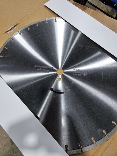 20 Inch General Purpose Diamond Saw Blade, Wet or Dry (1 inch arbor) 