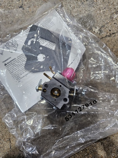 [531127910] Husqvarna Carburetor Service Kit 531127910 for String Trimmer 130C/130L/330LK