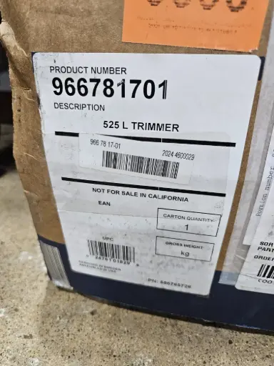 [966781701] Husqvarna String trimmer 525L SN 20244600029
