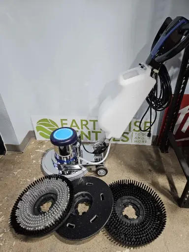 110V 18" Commercial Floor Scrubber Buffer Carpet Cleaner Polisher Cleaning Low Speed 175 RPM